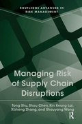 Cover: Managing Risk of Supply Chain Disruptions - Routledge