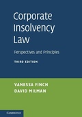 Cover: Corporate Insolvency Law - Cambridge University Press