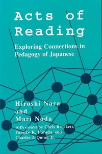 Abbildung von: Acts of Reading - University of Hawai'i Press