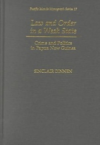 Enlarge image Cover: Law and Order in a Weak State - University of Hawai'i Press