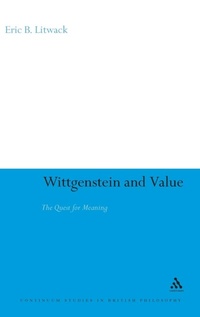 Enlarge image Cover: Wittgenstein and Value - Continuum International Publishing Group Ltd.