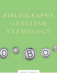 Abbildung von: A Bibliography of English Etymology - University of Minnesota Press