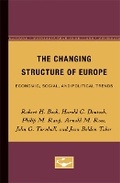 Cover: The Changing Structure of Europe - University of Minnesota Press