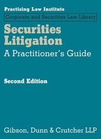 Abbildung von: Securities Litigation - Practising Law Institute