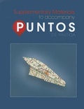 Cover: Supplementary Materials to Accompany Puntos - McGraw-Hill Inc.,US