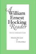 Cover: A William Ernest Hocking Reader - Vanderbilt University Press