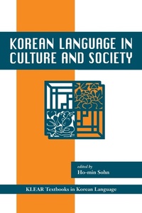 Abbildung von: Korean Language in Culture and Society - University of Hawai'i Press