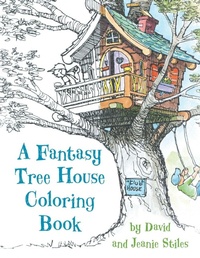 Enlarge image Cover: A Fantasy Tree House Coloring Book - Muddy Boots Press