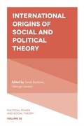 Cover: International Origins of Social and Political Theory - Emerald Publishing Limited