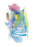 Cover: Give & Paint: Greek Stairway - Search Press Ltd