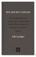 Cover: We are Not Afraid - Notting Hill Editions