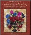 Cover: The Art of Elegant Hand Embroidery Embellishment and Applique - Landauer Publishing