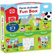 Enlarge image Cover: Farm Animals Fun Box - CrackBoom! Books