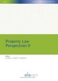 Bild: Property Law Perspective V - Eleven International Publishing