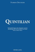Cover: Quintilian - Peter Lang Verlag