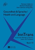 Cover: Gesundheit & Sprache / Health & Language - Peter Lang Verlag