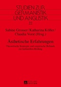 Cover: &Auml;sthetische Erfahrungen - Peter Lang Verlag