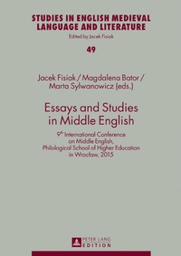 Abbildung von: Essays and Studies in Middle English - Peter Lang Verlag