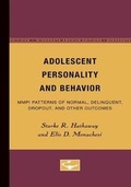 Cover: Adolescent Personality and Behavior - University of Minnesota Press