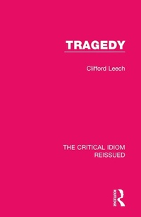 Enlarge image Cover: Tragedy - Routledge