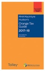 Cover: MHA MacIntyre Hudson's Orange Tax Guide 2017-18 - Tolley