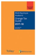 Cover: MHA MacIntyre Hudson's Orange Tax Guide 2017-18 - Tolley