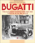 Cover: Bugatti - the 8-Cylinder Touring Cars 1920-34 - Veloce
