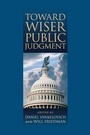 Cover: Toward Wiser Public Judgment - Vanderbilt University Press