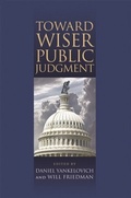 Cover: Toward Wiser Public Judgment - Vanderbilt University Press