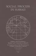Cover: Filipino American History, Identity and Community in Hawaii - University of Hawai'i Press