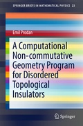 Cover: A Computational Non-commutative Geometry Program for Disordered Topological Insulators - Springer