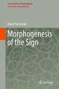 Cover: Morphogenesis of the Sign - Springer