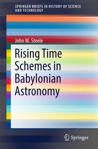 Abbildung von: Rising Time Schemes in Babylonian Astronomy - Springer