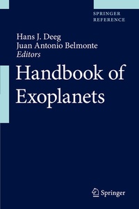 Abbildung von: Handbook of Exoplanets - Springer