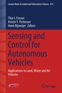 Cover: Sensing and Control for Autonomous Vehicles - Springer
