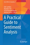 Cover: A Practical Guide to Sentiment Analysis - Springer