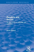 Cover: Routledge Revivals: Pandora and Occam (1992) - Routledge