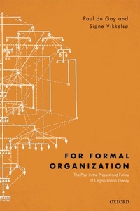 Enlarge image Cover: For Formal Organization - OUP eBook