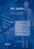 Cover: ex/ante 02/2016 - Dike Verlag Z&uuml;rich