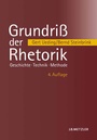 Cover: Grundriß der Rhetorik - J.B. Metzler