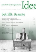 Cover: Zeitschrift f&uuml;r Ideengeschichte Heft XI/1 Fr&uuml;hjahr 2017 - C.H.BECK