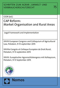 Abbildung von: CAP Reform: Market Organisation and Rural Areas - Nomos