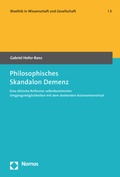 Cover: Philosophisches Skandalon Demenz - Nomos