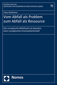 Abbildung von: Vom Abfall als Problem zum Abfall als Ressource - Nomos