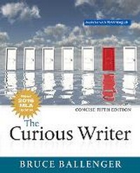 Enlarge image Cover: The Curious Writer, Concise Edition, MLA Update - Pearson