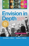 Cover: Envision in Depth Reading, Writing, and Researching Arguments, MLA Update - Pearson