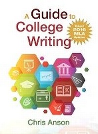 Enlarge image Cover: A Guide to College Writing, MLA Update - Pearson