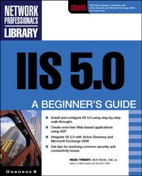 Enlarge image Cover: IIS 5.0: A Beginner's Guide - McGraw-Hill Professional