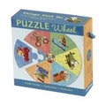 Cover: Things That Go Puzzle Wheel - Galison