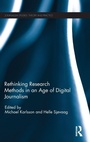 Cover: Rethinking Research Methods in an Age of Digital Journalism - Routledge